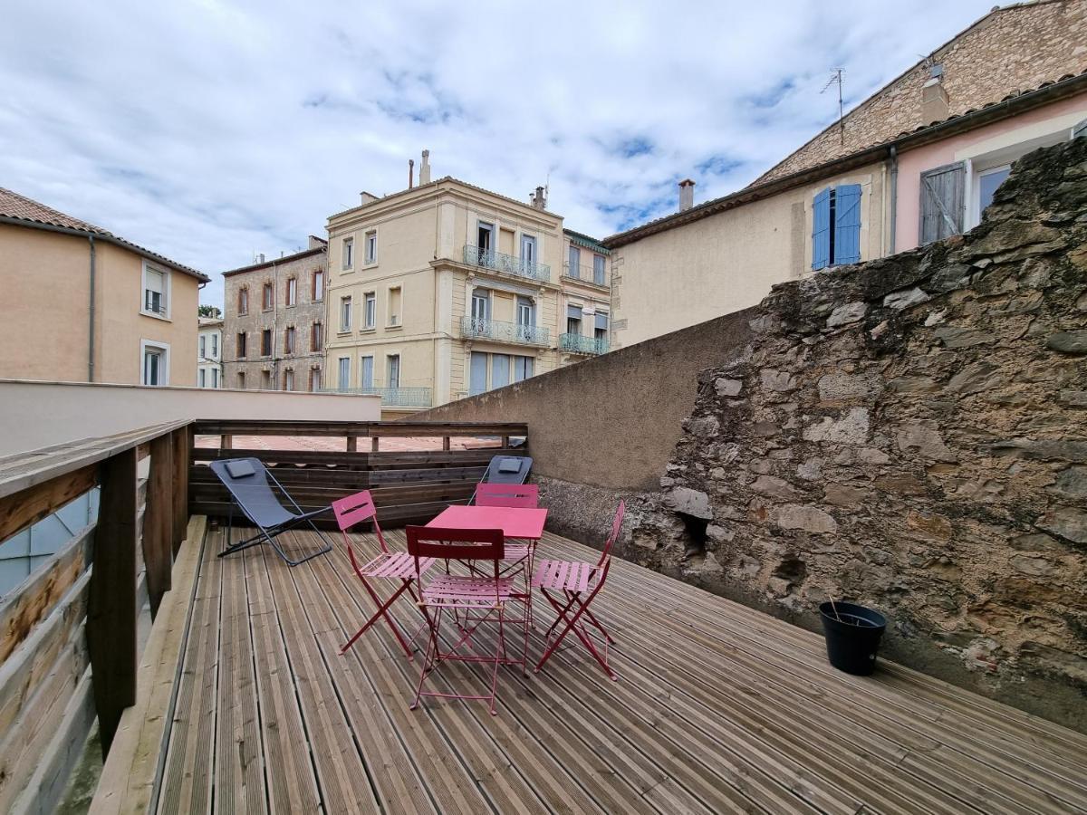 T2 Avec Terrasse 25M², Garage, Plein Centre-Ville Narbonne Exterior photo